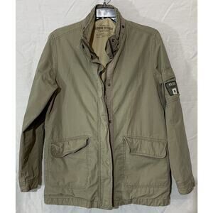 Eddie Bauer Army Style Womens Jacket Coat M Army Green